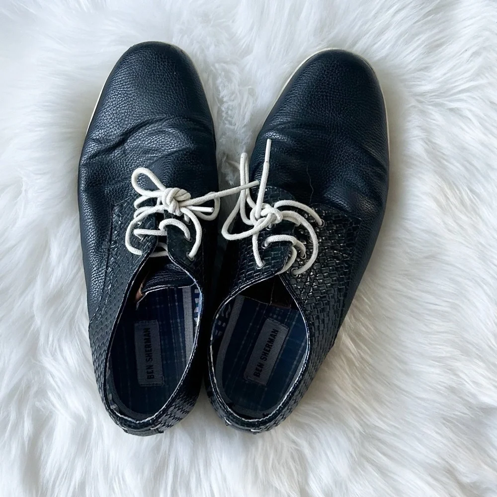 Ben Sherman Navy Oxford shoes